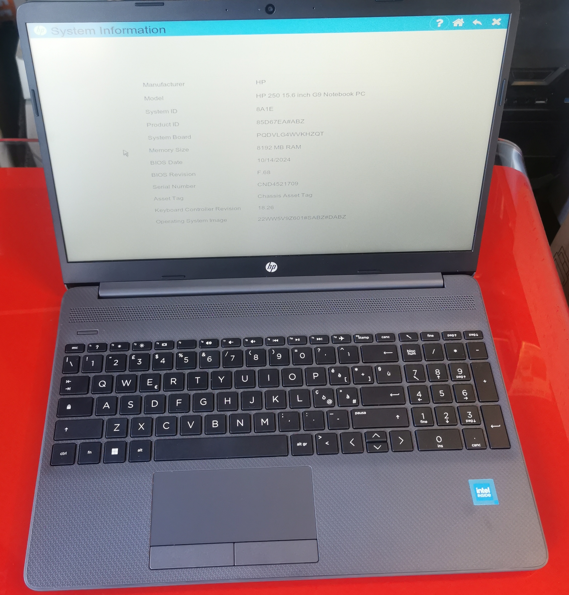 Immagine HP 250 G9 15.6 (NUOVO)